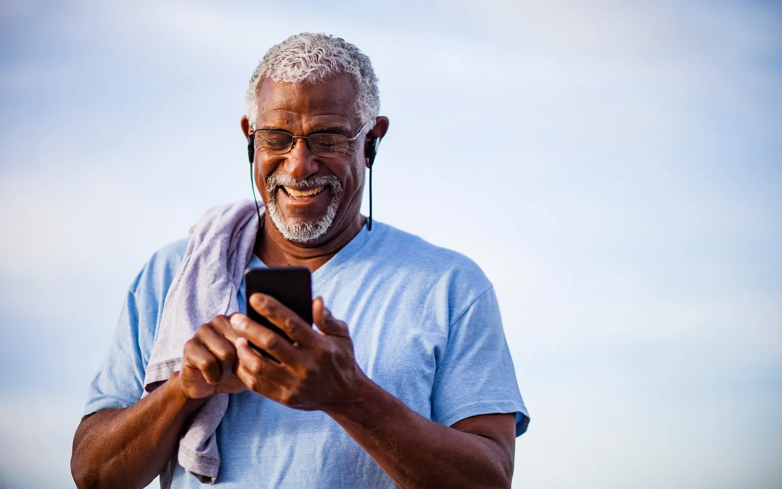 Man on phone