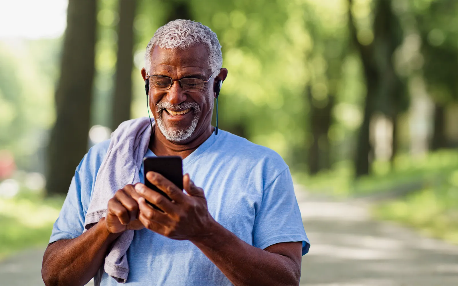 Man on phone